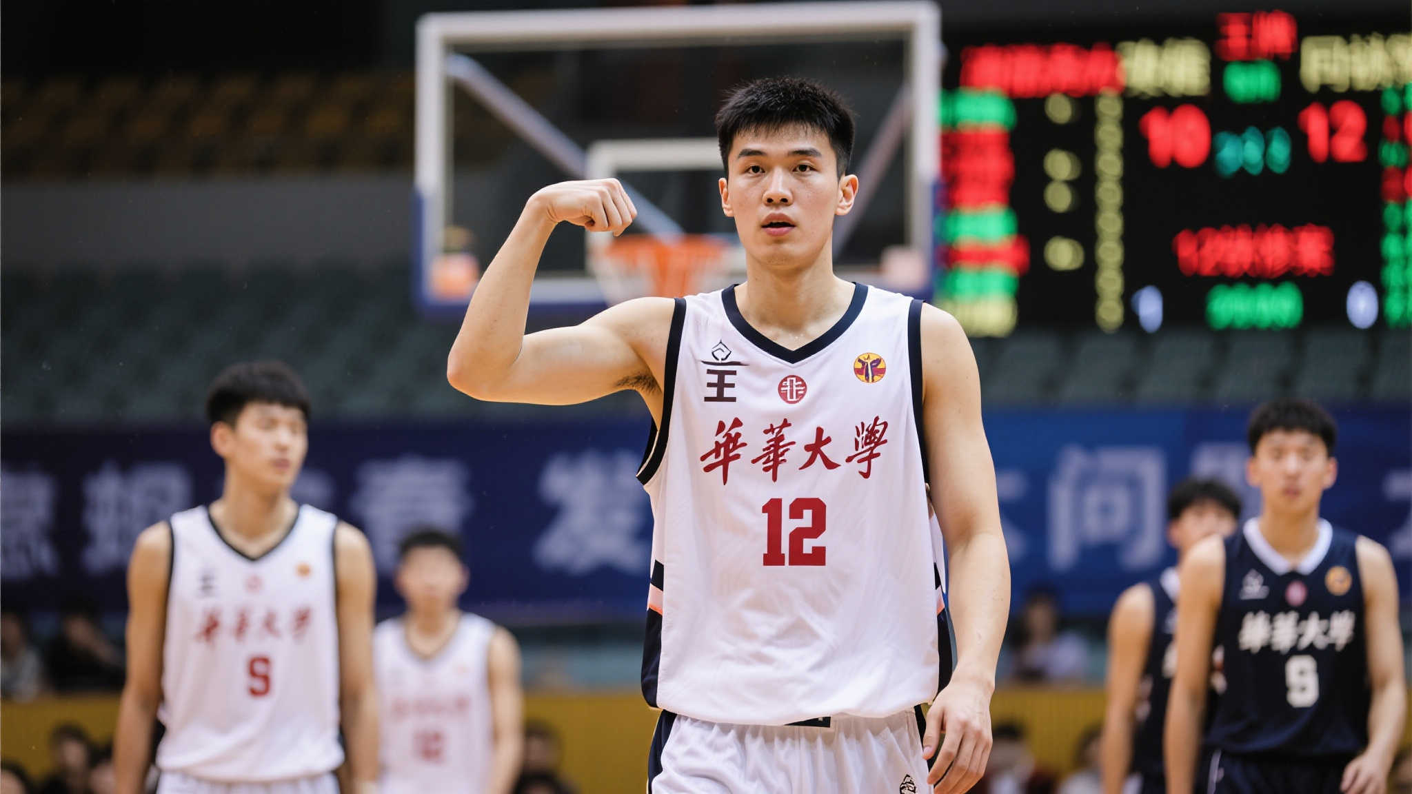 与之类似的是，本篇所聚焦的这名来自华侨大学篮球队"